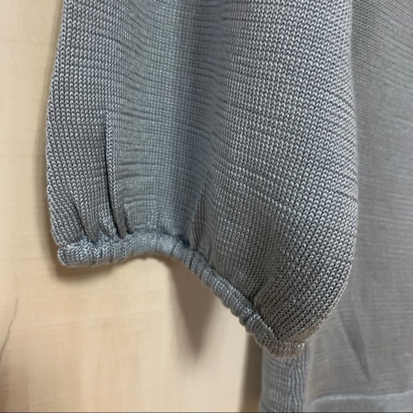 Banana Republic Blue Smock Neck Silk Sweater M - Picture 5 of 5